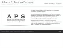 Tablet Screenshot of achievepros.com